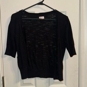 Mossimo Supply Co. Black Cardigan Sweater
